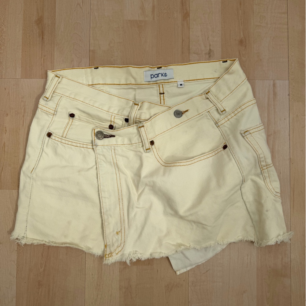 OG Parke Crossover Mini Skirt
